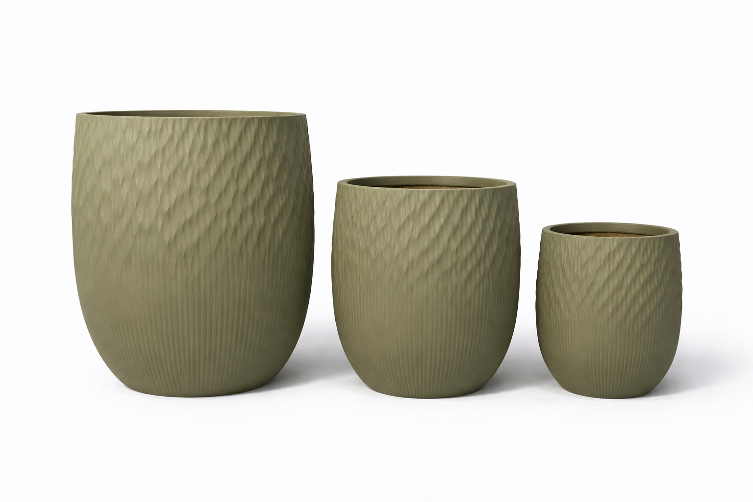 WEAVE BARREL Lightweight Fiberglass Composite Pots