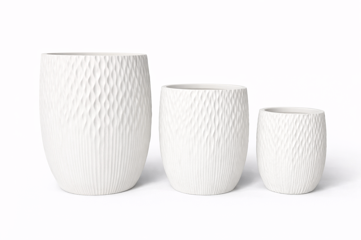 WEAVE BARREL Lightweight Fiberglass Composite Pots