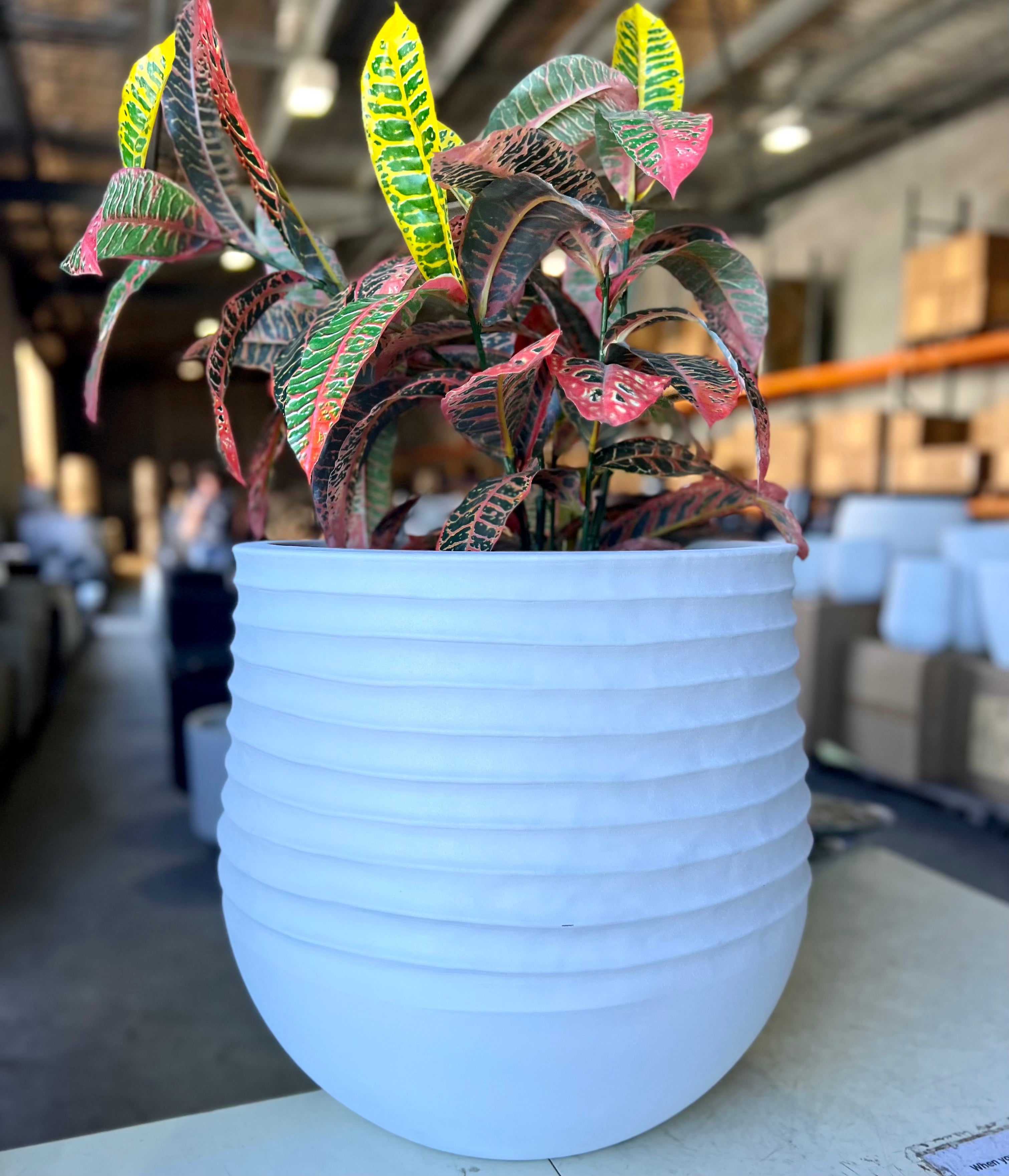 8603 - Lightweight Indoor or Outdoor Wide Pot