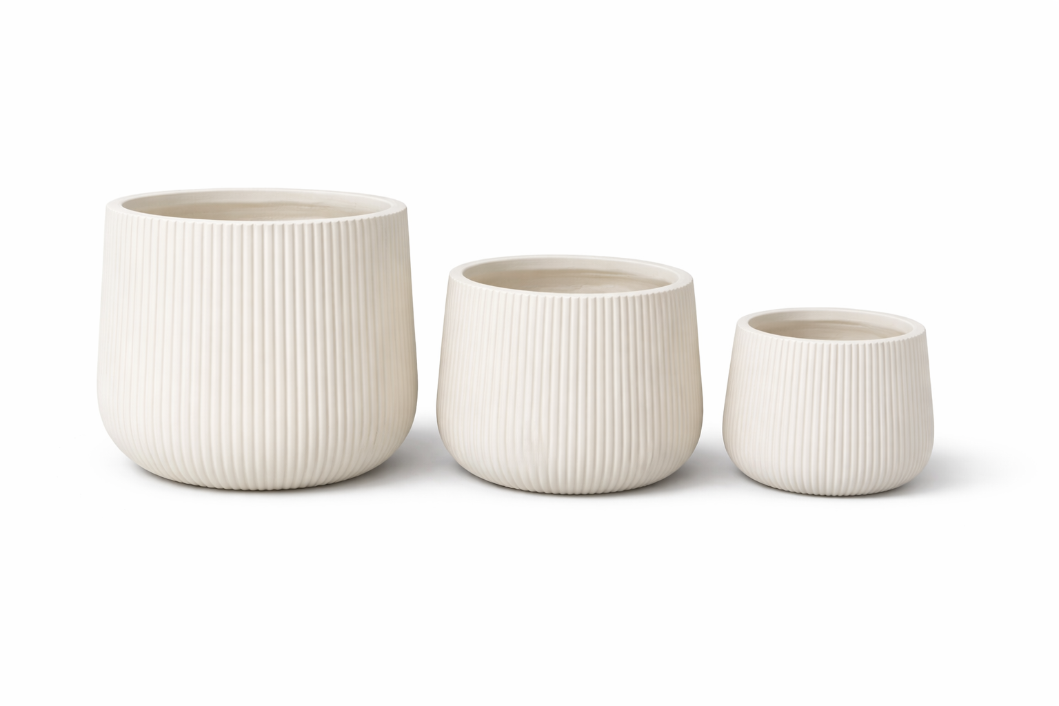 STRIPY BOWL Lightweight Fiberglass Composite Pots