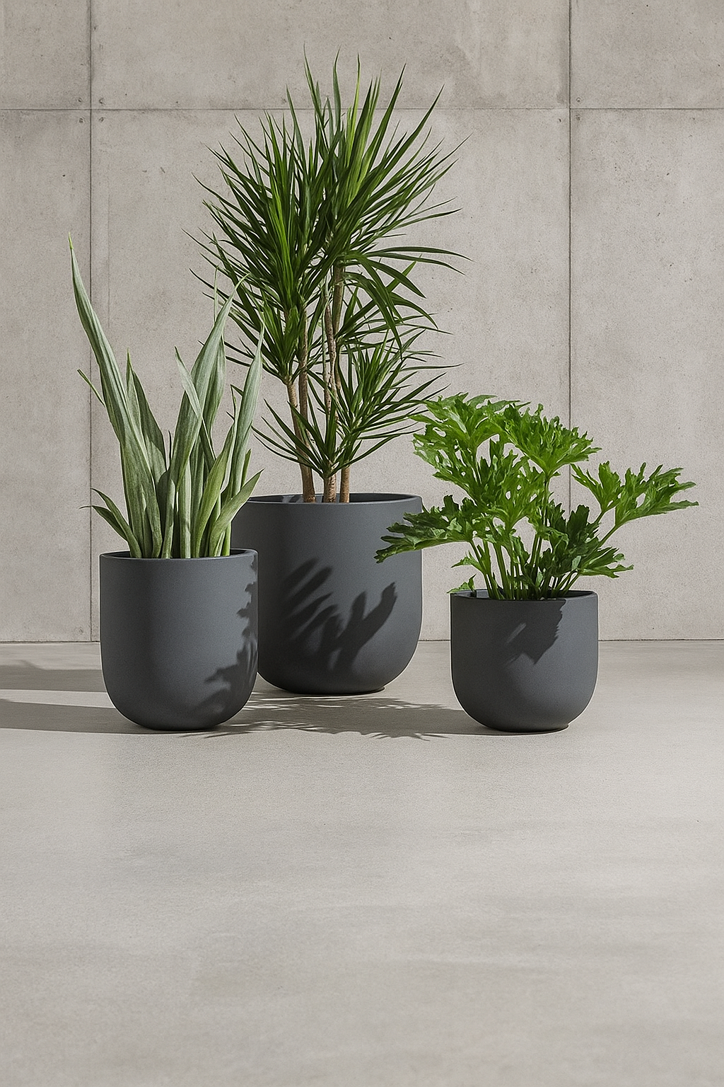 Big Buddha Trio Cluster - Lightweight Round Pot Set