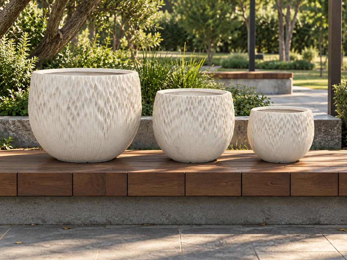 WEAVE LOW PLANTER