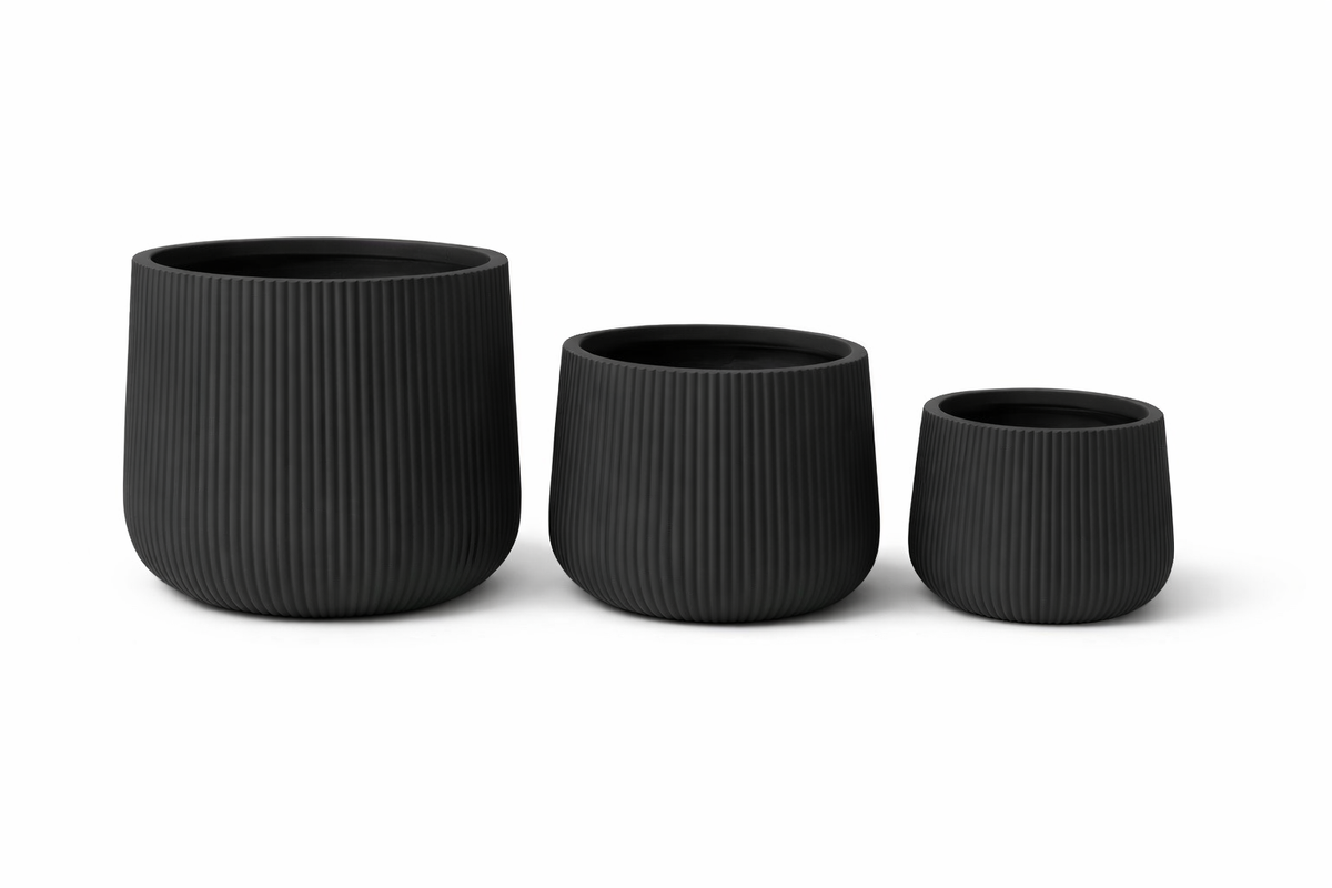 STRIPY BOWL Lightweight Fiberglass Composite Pots