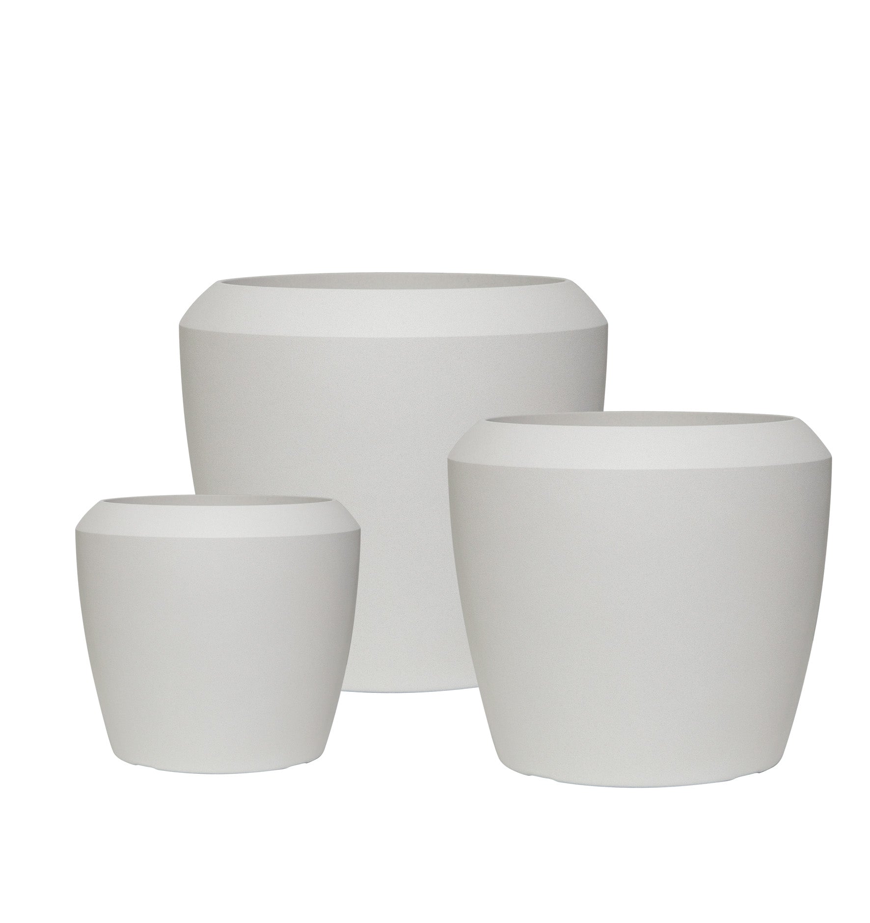 SIENNA - Lightweight StoneLite Round planter - 8629