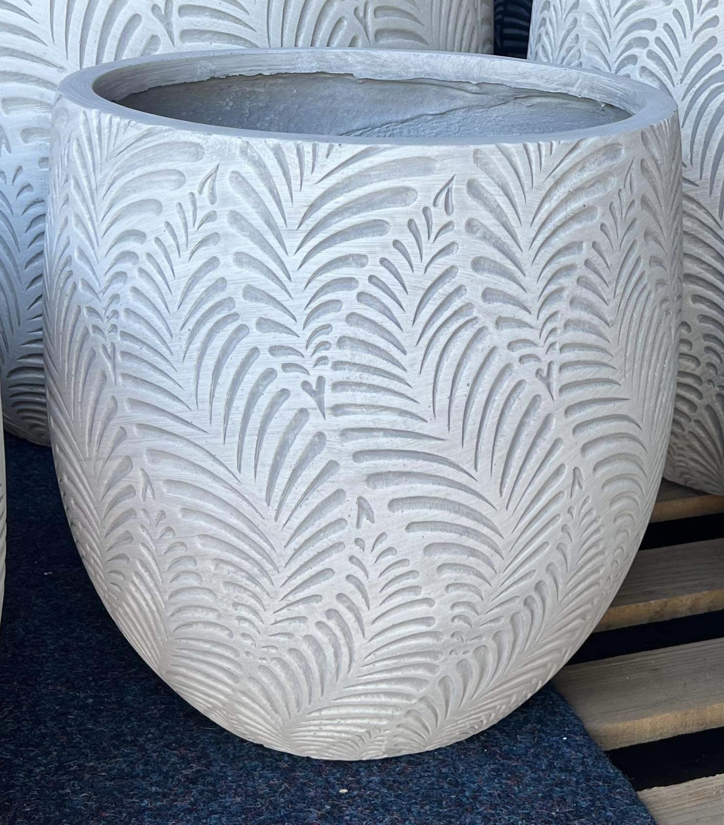 FERN Tall - Indoor or Outdoor Lightweight Fiberclay Pot - DR210