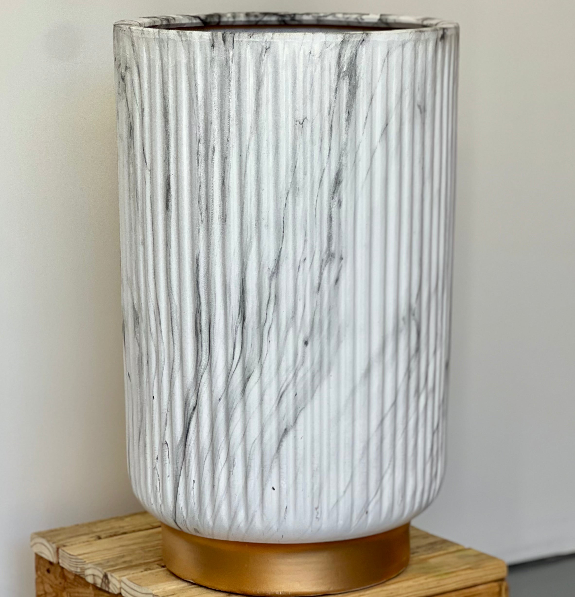 MARBLE CYLINDER Tall CL-25