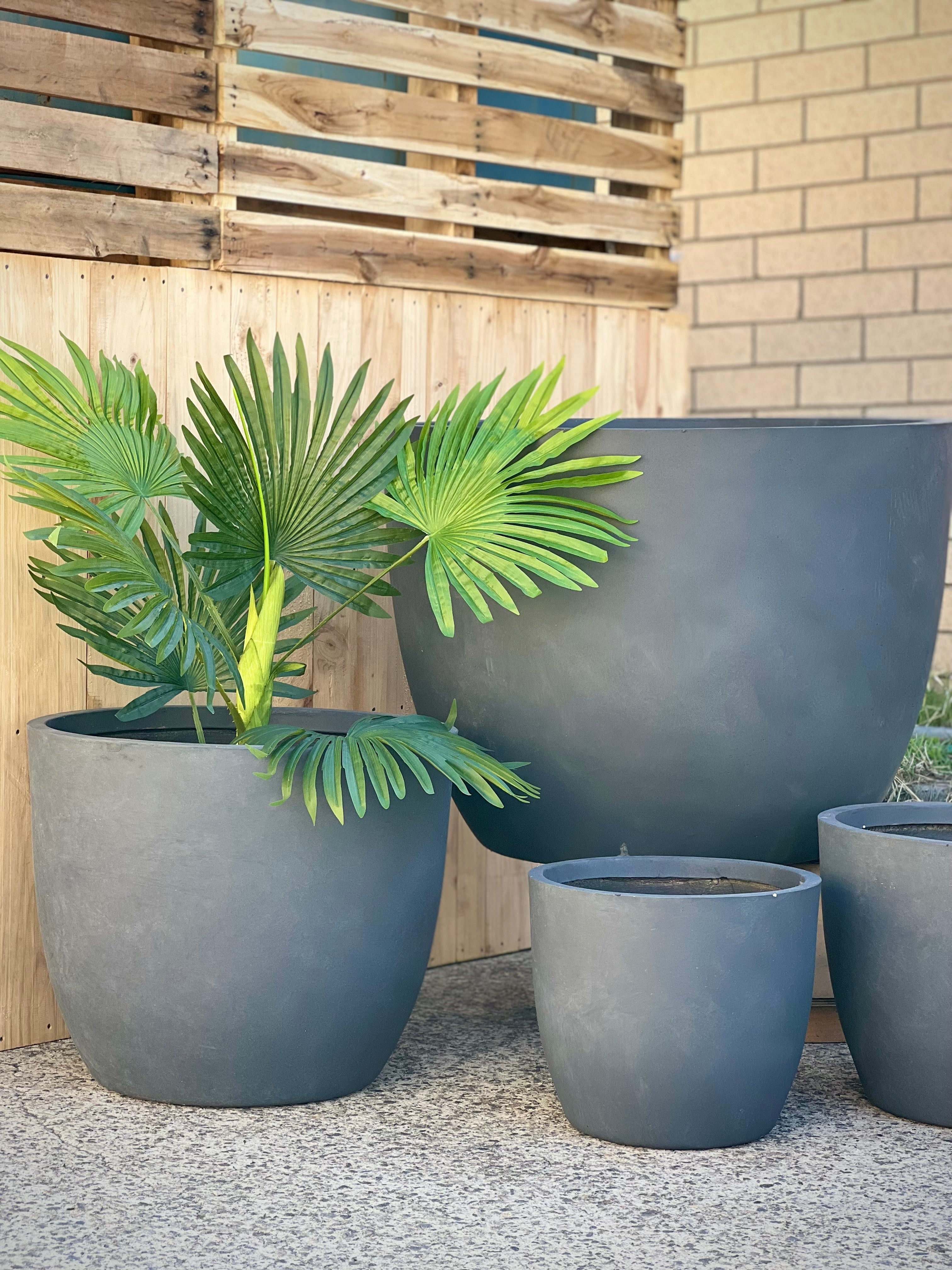 BASE LOW - Indoor or Outdoor Low Pot Smooth PR01