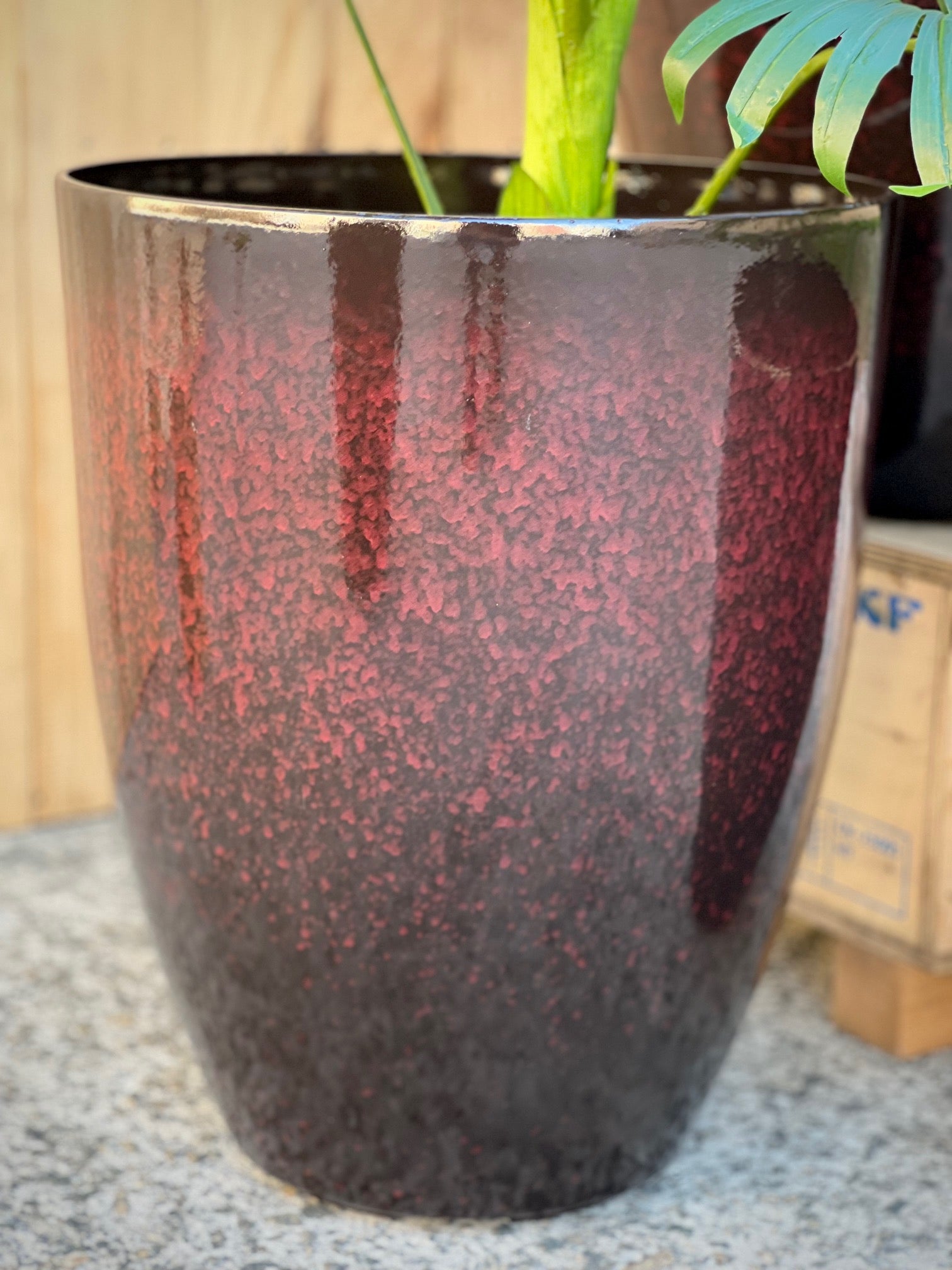 2074 Adam Glazed Pot