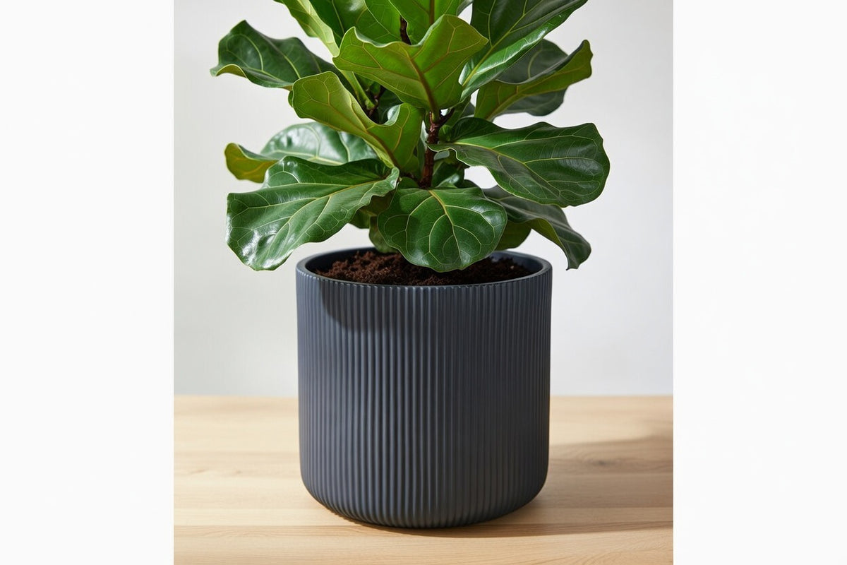 STRIPY CYLINDER Lightweight Fiberglass Composite Pots