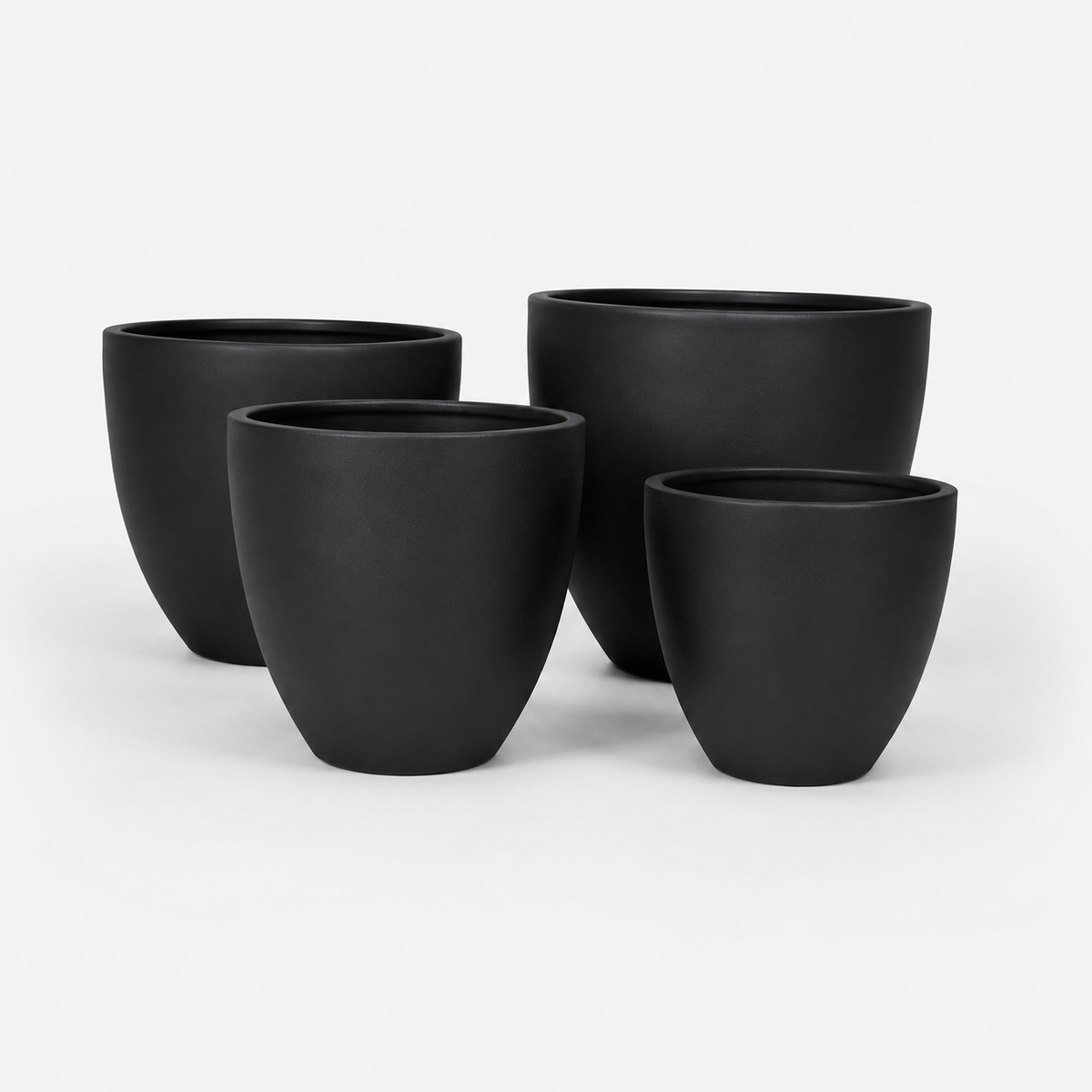 VERONA Round Planter Super Lightweight Fiberglass