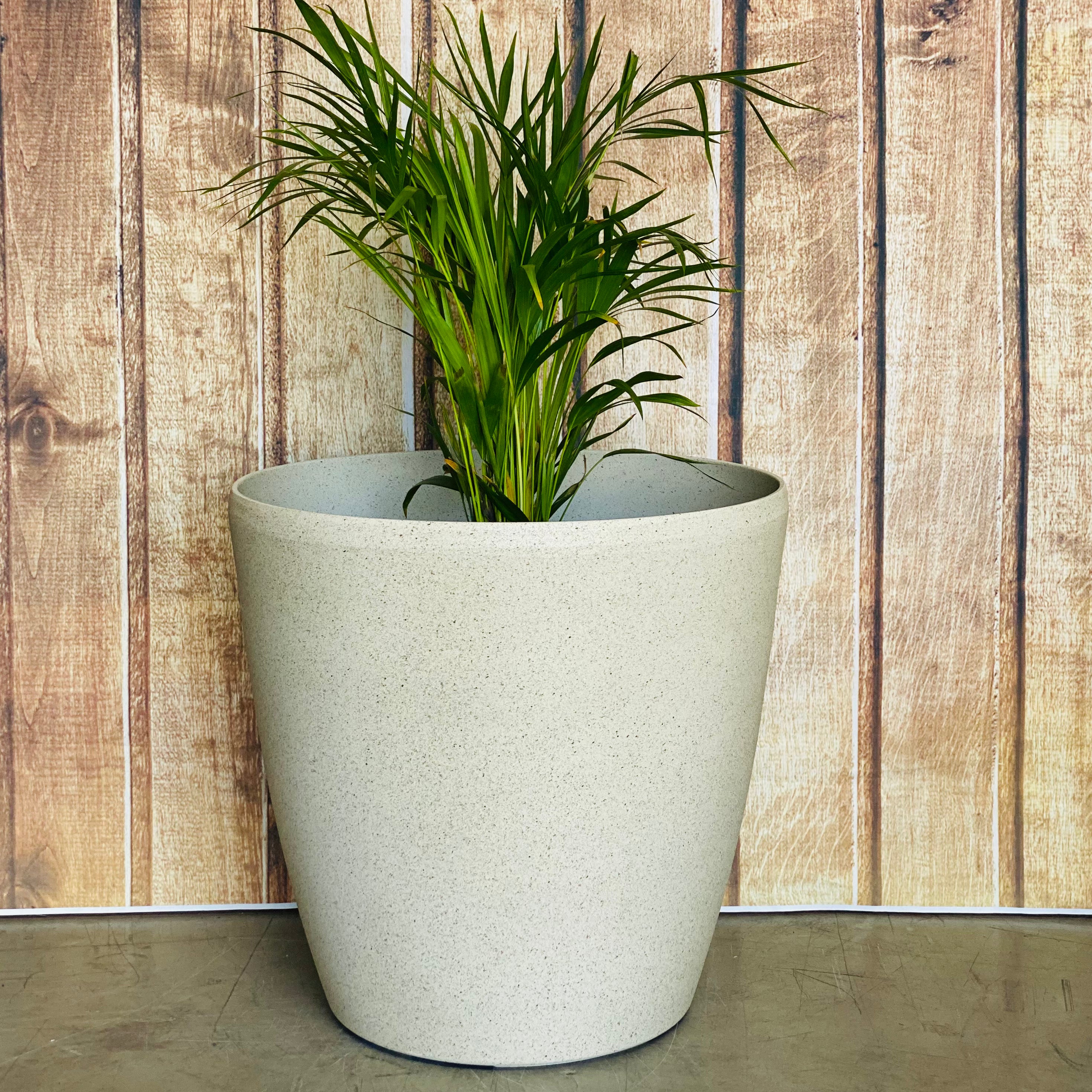 2001 Maxi Stone Pot range - Cream and Vintage Stone finish lightweight pots
