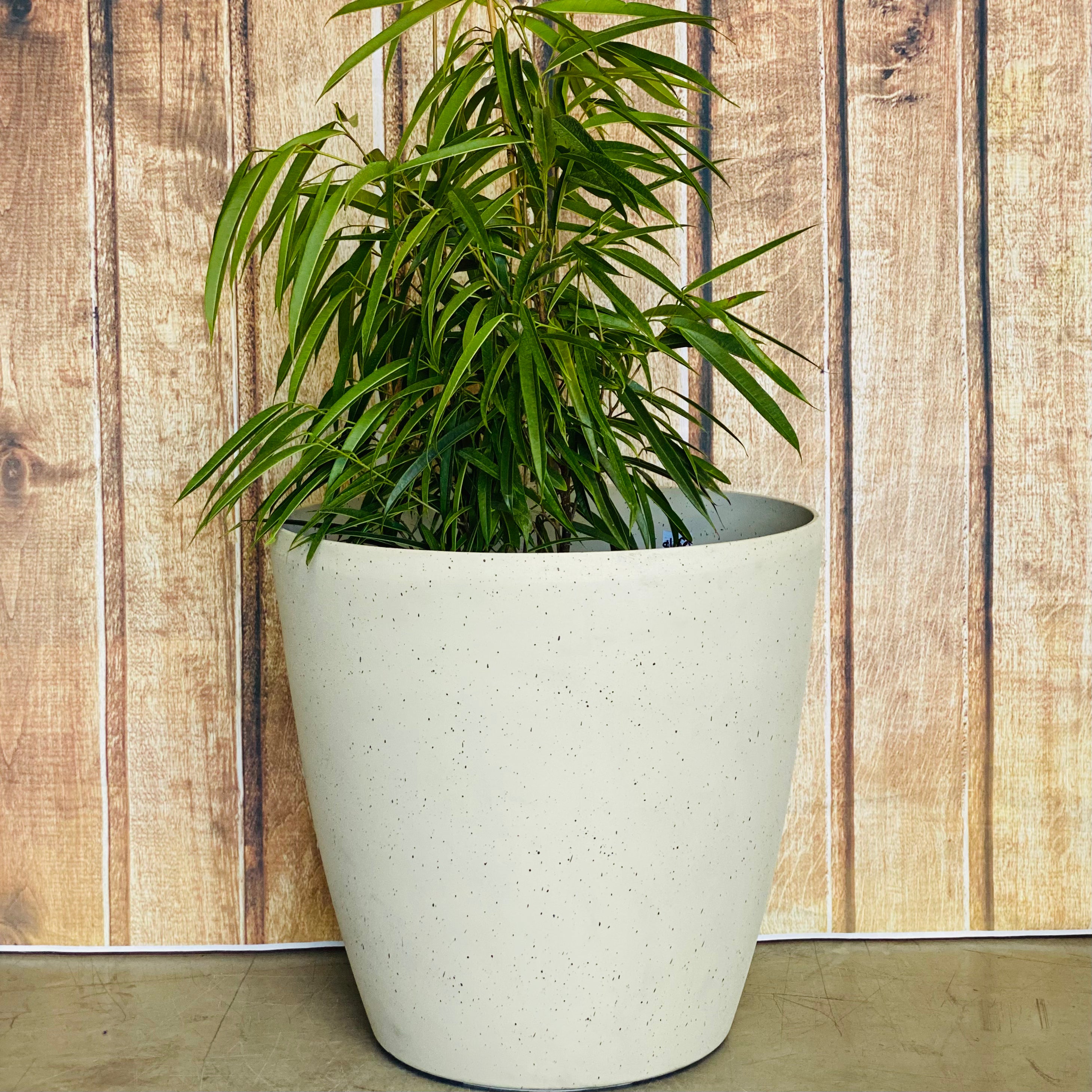 2001 Maxi Pot Mediterranean Blue Large - round tapered lightweight pot