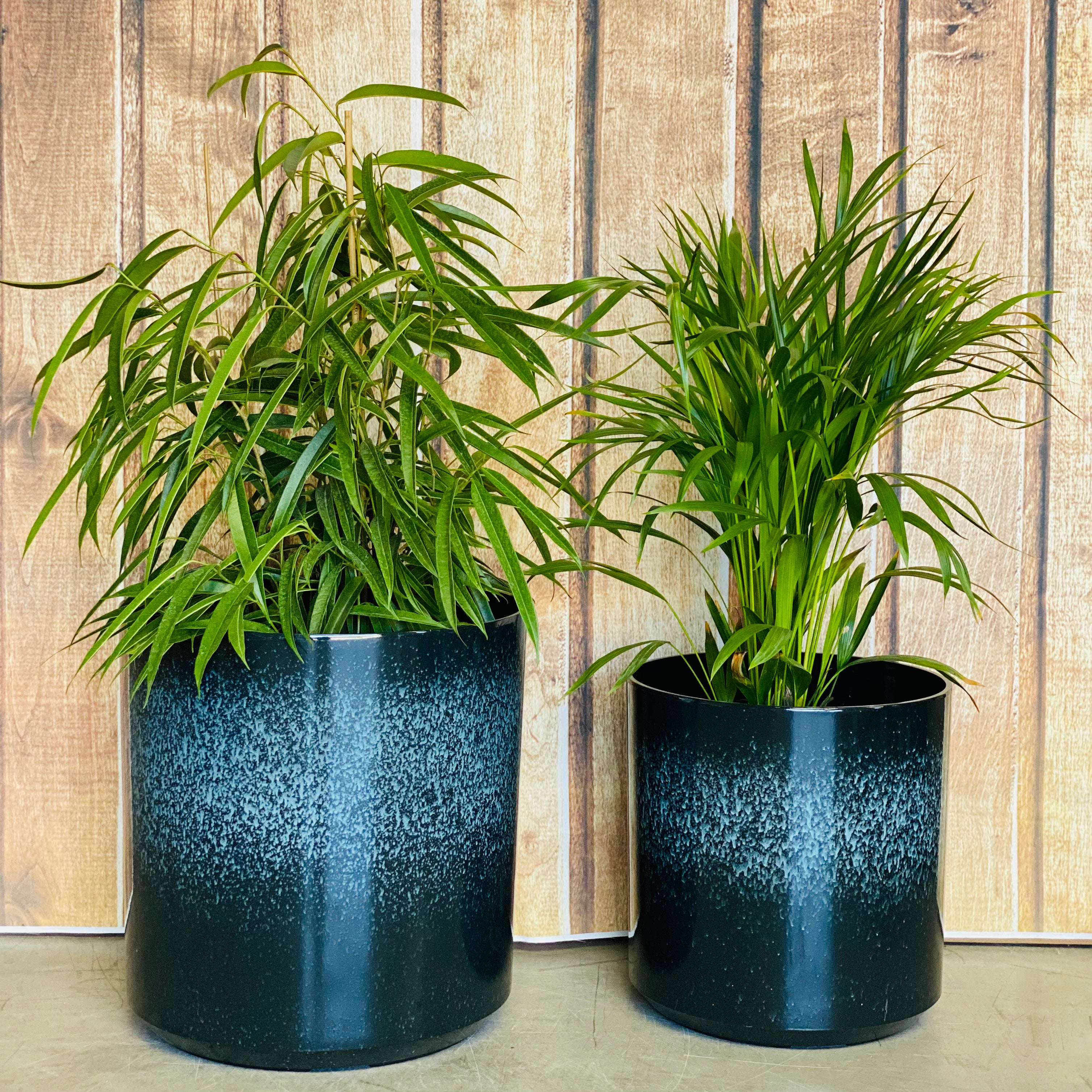 6071 Cylinder Glazed Pot