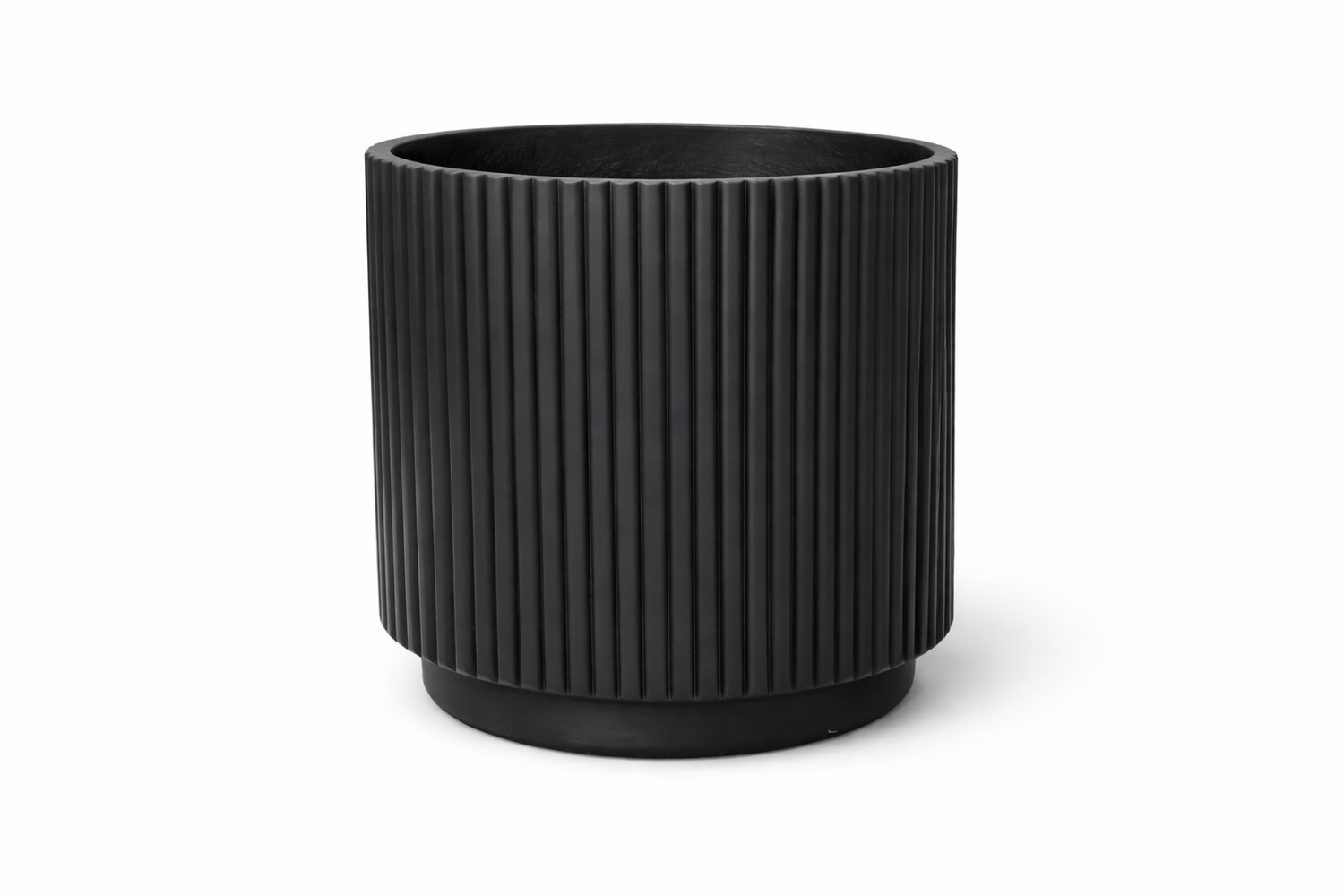 FLUTE Lightweight Fiberglass Composite Planter