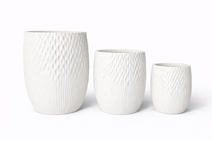 WEAVE BARREL Lightweight Fiberglass Composite Pots