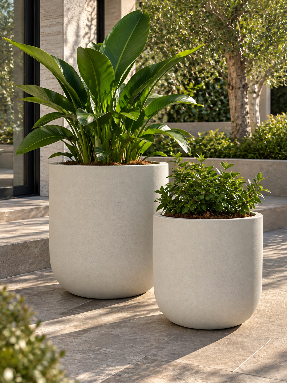 HUDSON Planter - Indoor and Outdoor Lightweight Pot