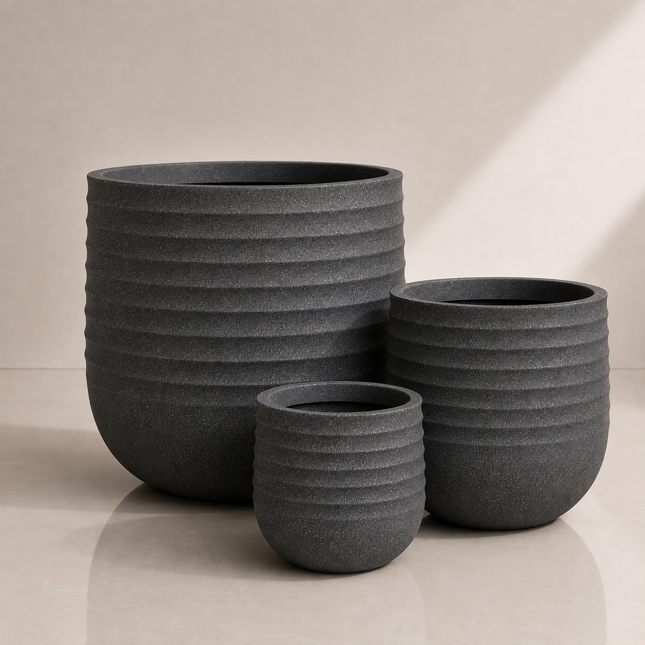 RippleLite POD – Extra Lightweight Round Ribbed Pot