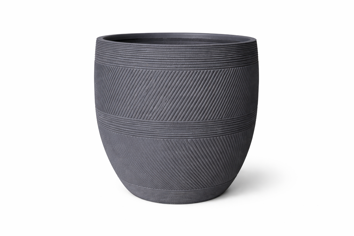 LINEN ROUND Lightweight Fiberglass Composite Pots