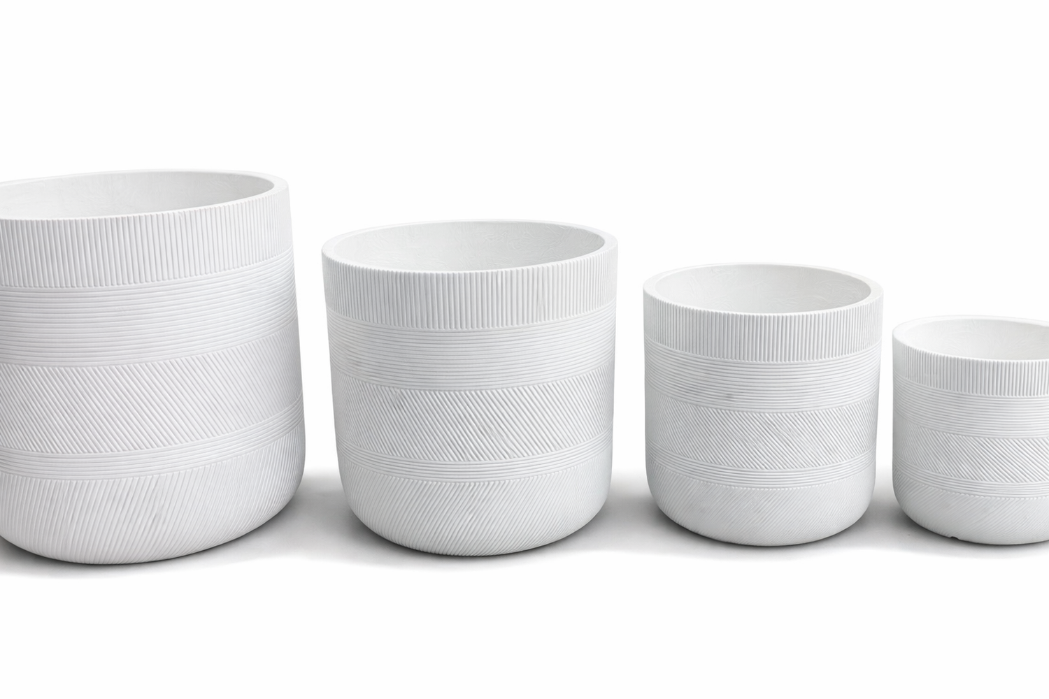 LINEN CYLINDER Lightweight Fiberglass Composite Pots