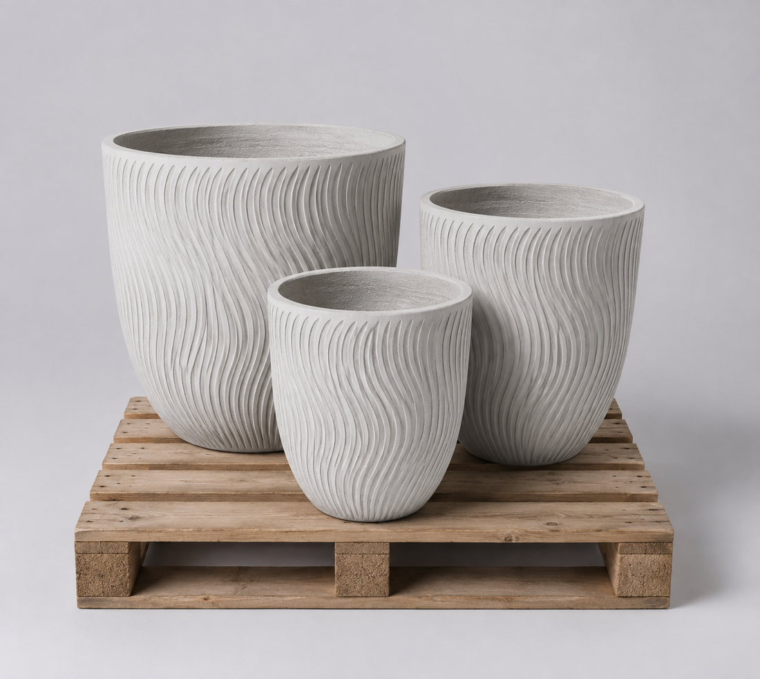 SAHARA Outdoor and Indoor Fiber Clay Planter GA30-2913