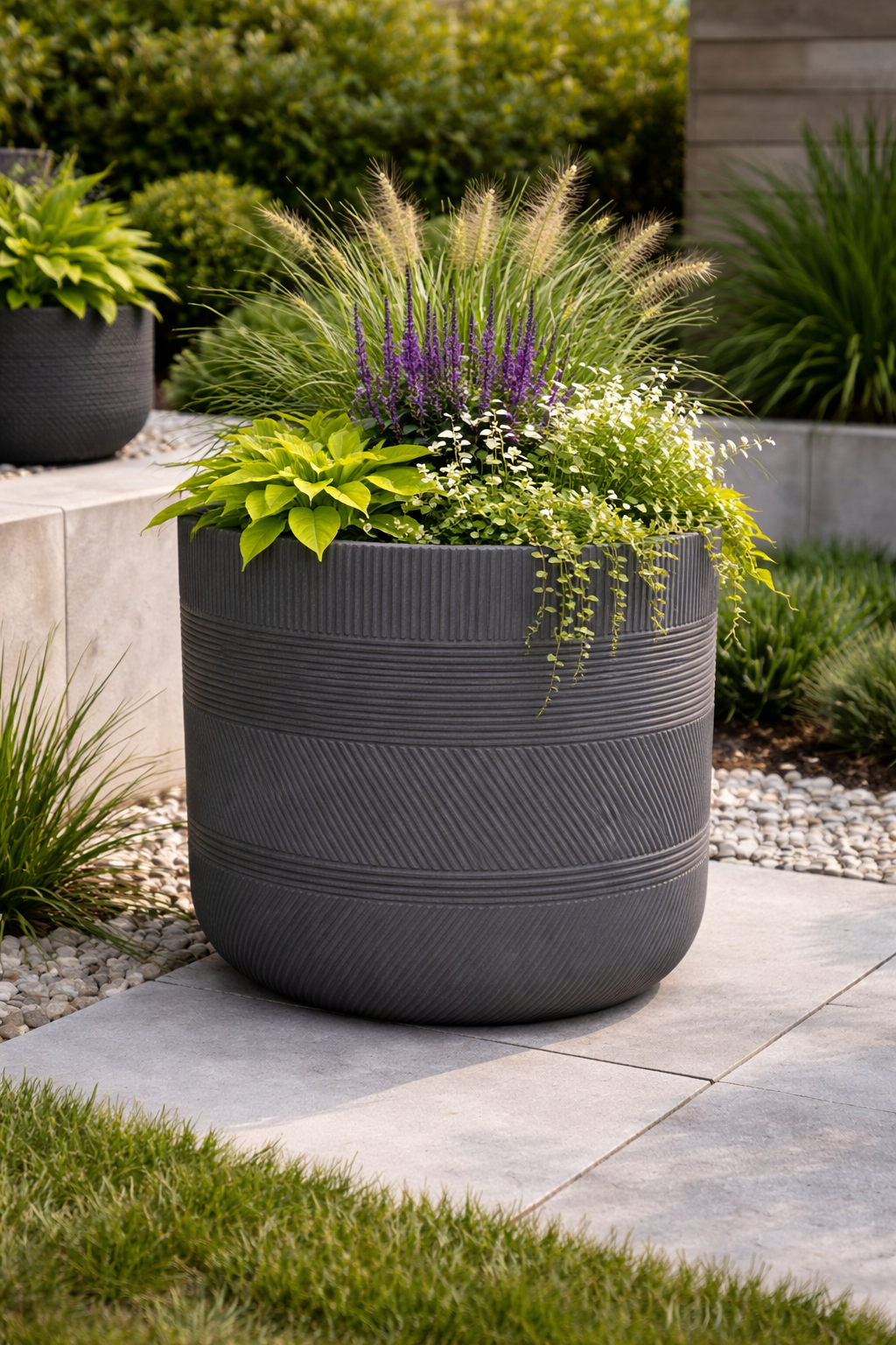 LINEN CYLINDER Lightweight Fiberglass Composite Pots