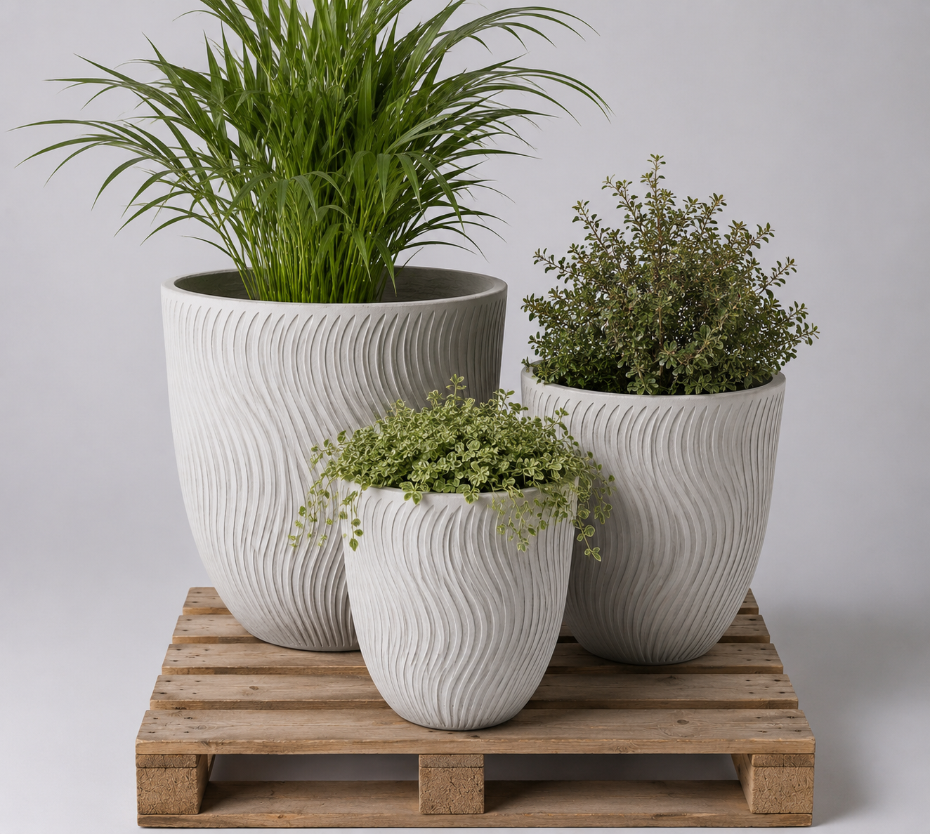 SAHARA Outdoor and Indoor Fiber Clay Planter GA30-2913