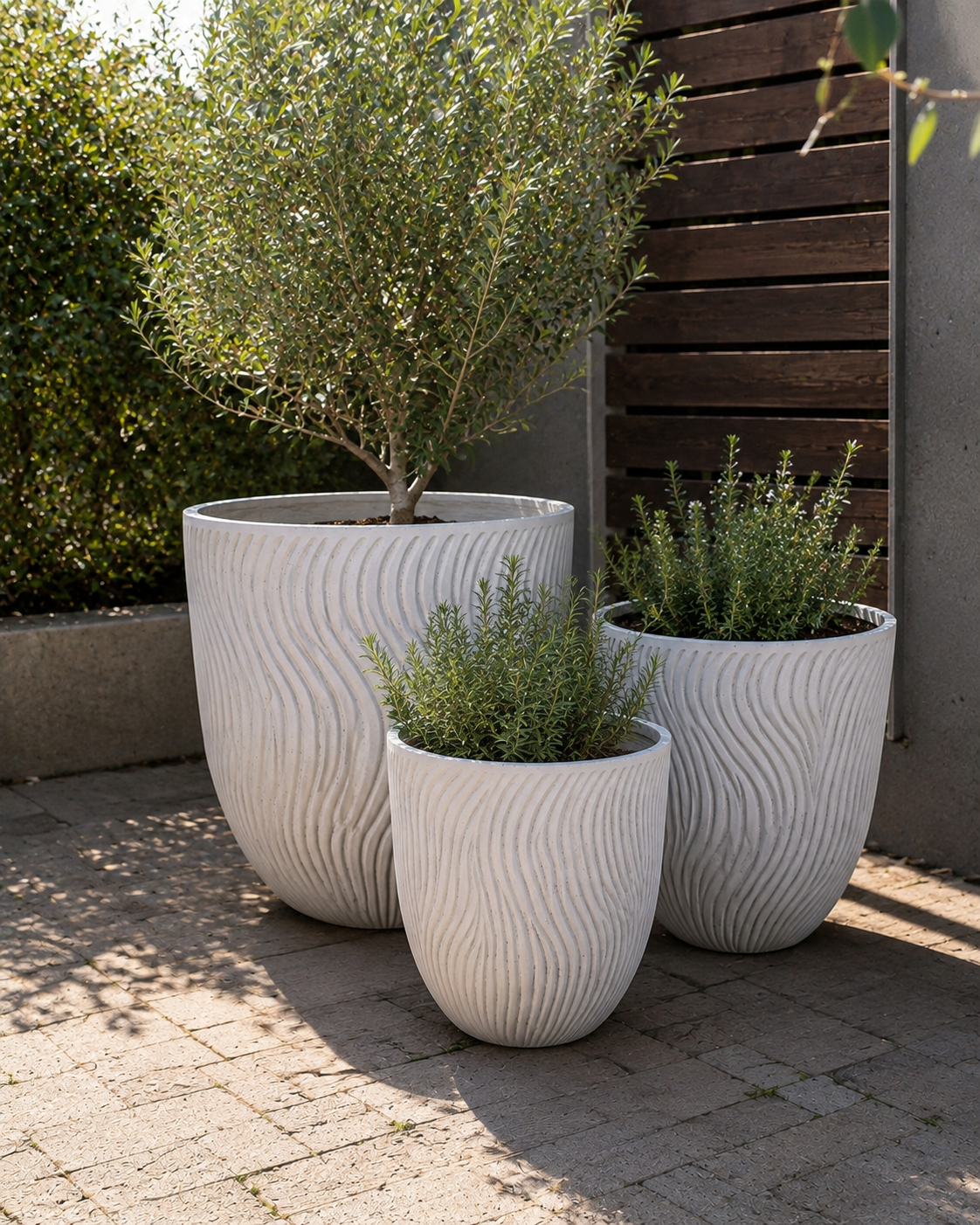 SAHARA Outdoor and Indoor Fiber Clay Planter GA30-2913