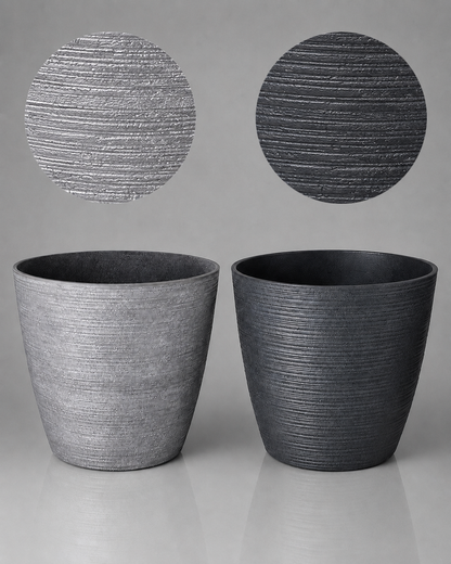 2001 - Textured Round Lightweight Pots