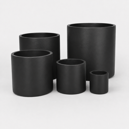 OSLO Cylinder Planter Super Lightweight Fiberglass