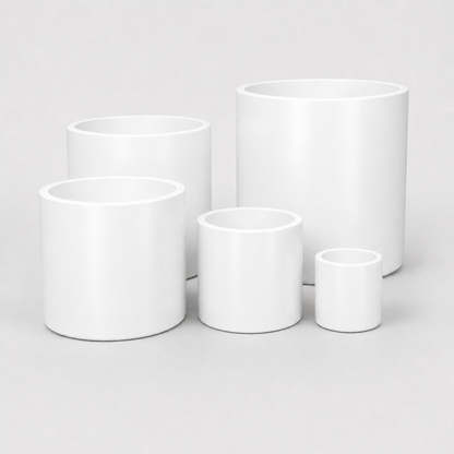OSLO Cylinder Planter Super Lightweight Fiberglass
