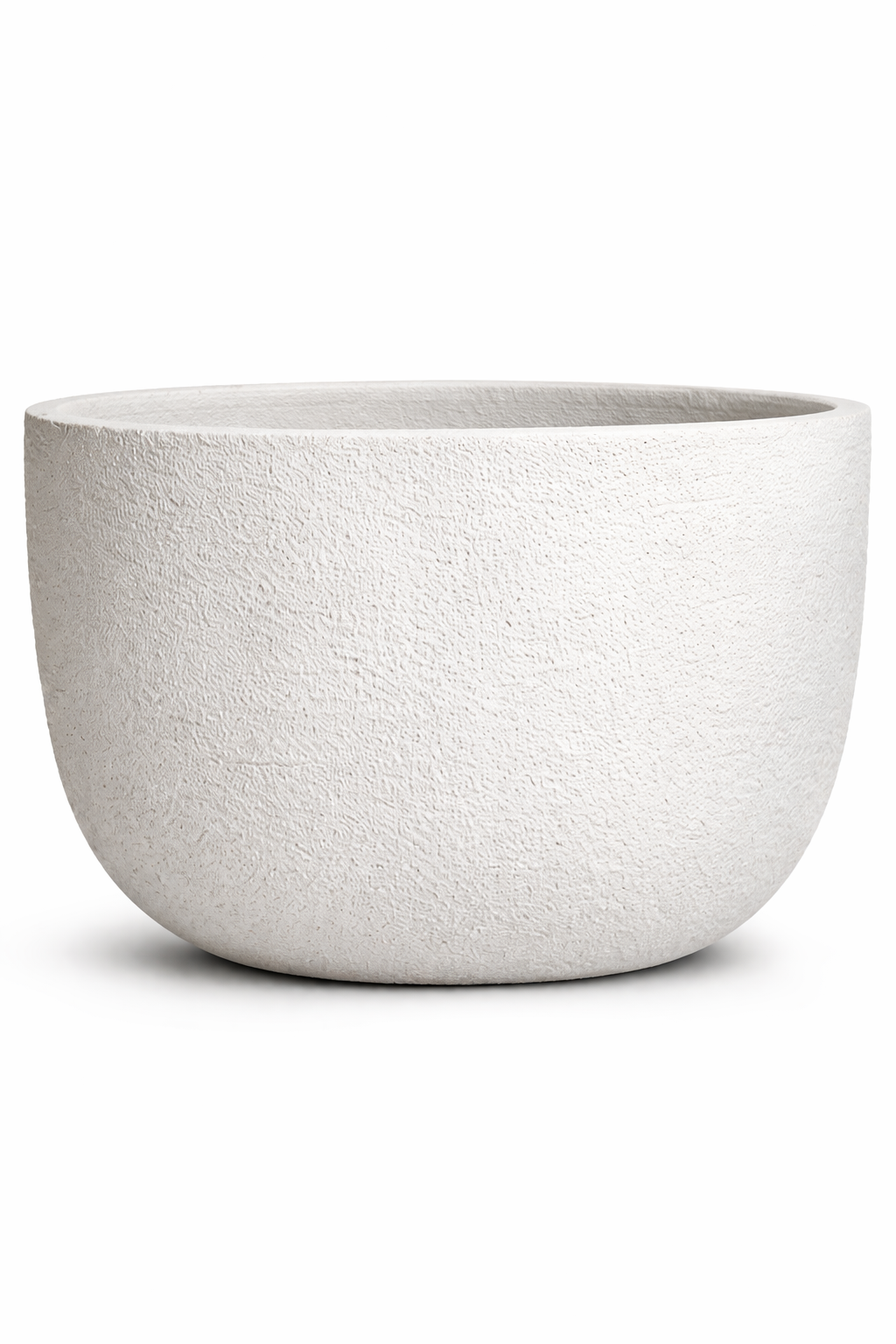 JUMBO LOW - Lightweight Stone Bowl Planter