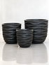 Flow Planter – Sculptural Textured Outdoor Pots