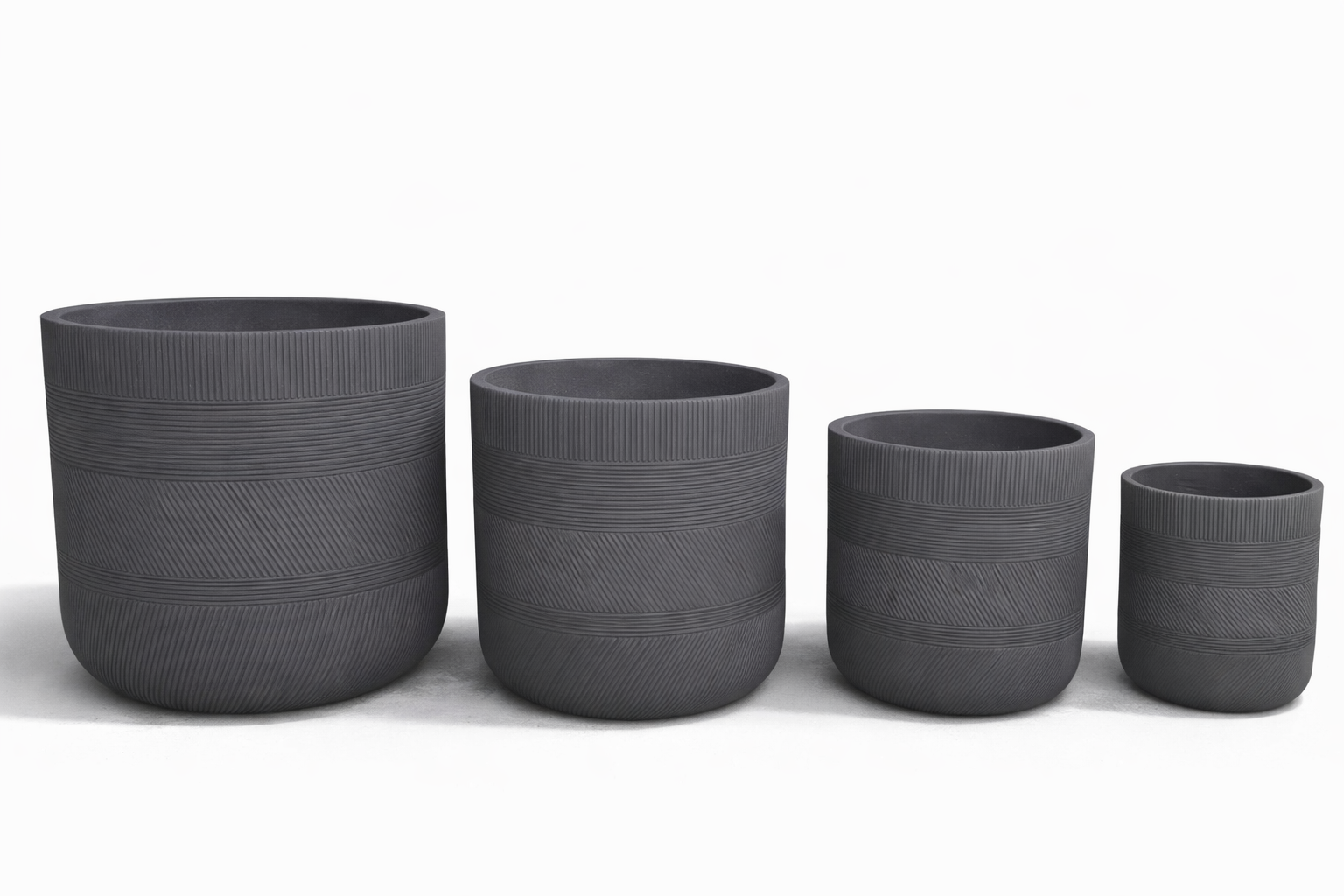 Linen Cylinder Lightweight Pot | Lightweight Pots Perth WA ...