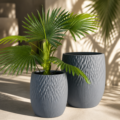 WEAVE BARREL Lightweight Fiberglass Composite Pots