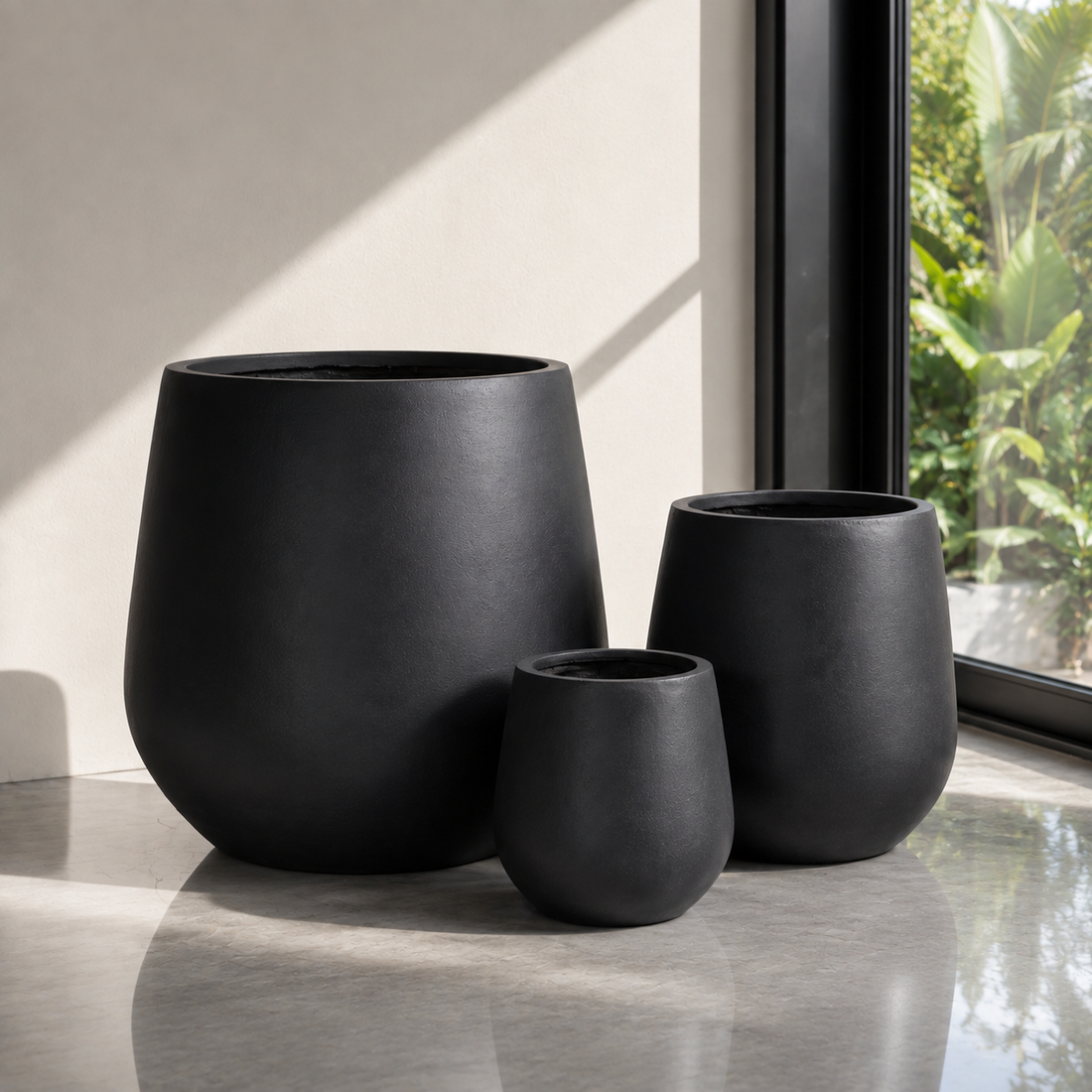 Big Bloom Outdoor and Indoor Fiber Clay Pot GA30-345