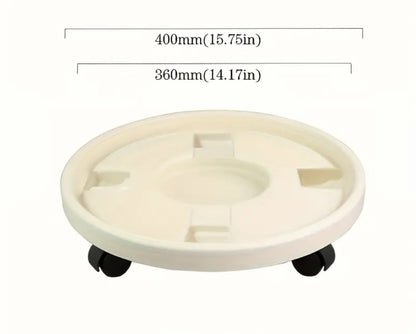 Pot Trolley with Wheels/ Rolling Plant Caddy