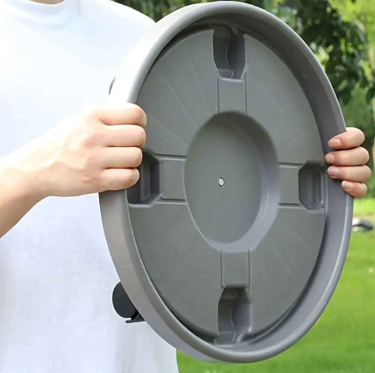 Pot Trolley with Wheels/ Rolling Plant Caddy