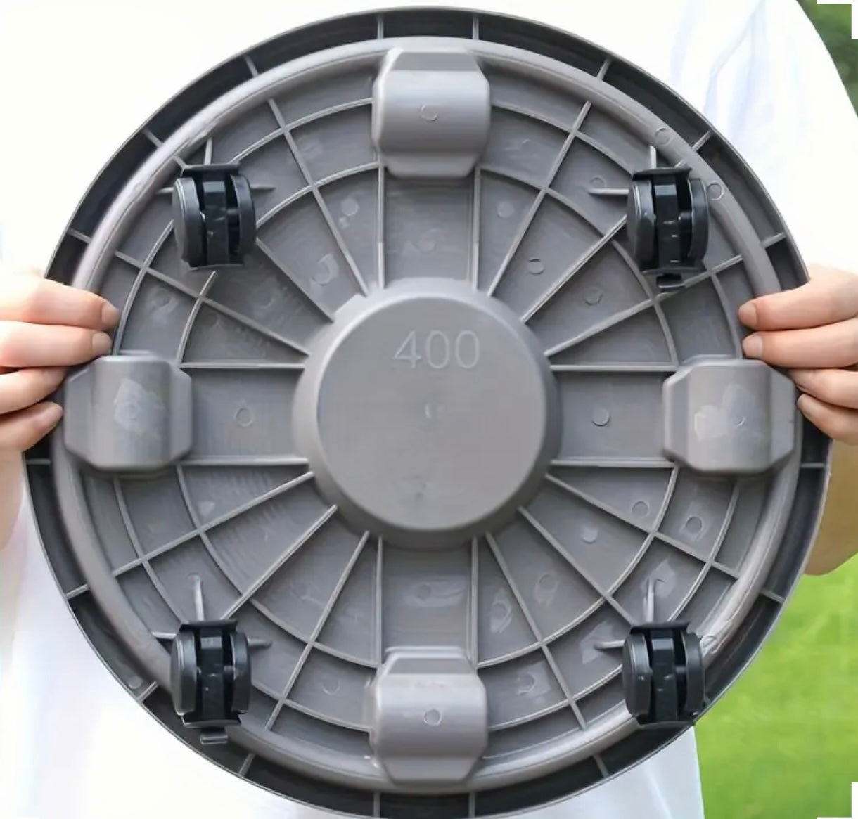 Pot Trolley with Wheels/ Rolling Plant Caddy