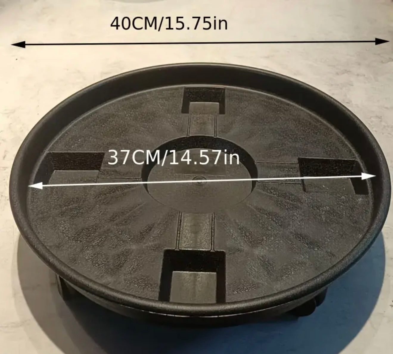 Pot Trolley with Wheels/ Rolling Plant Caddy
