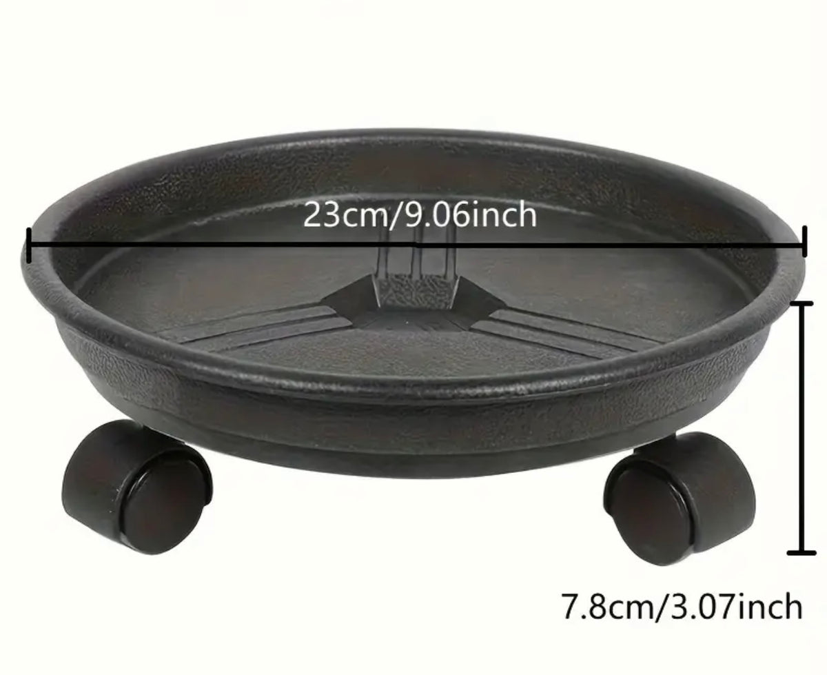 Plant Caddy medium size - rolling pot trolley with wheels