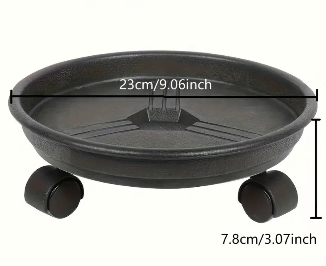 Pot Trolley with Wheels/ Rolling Plant Caddy