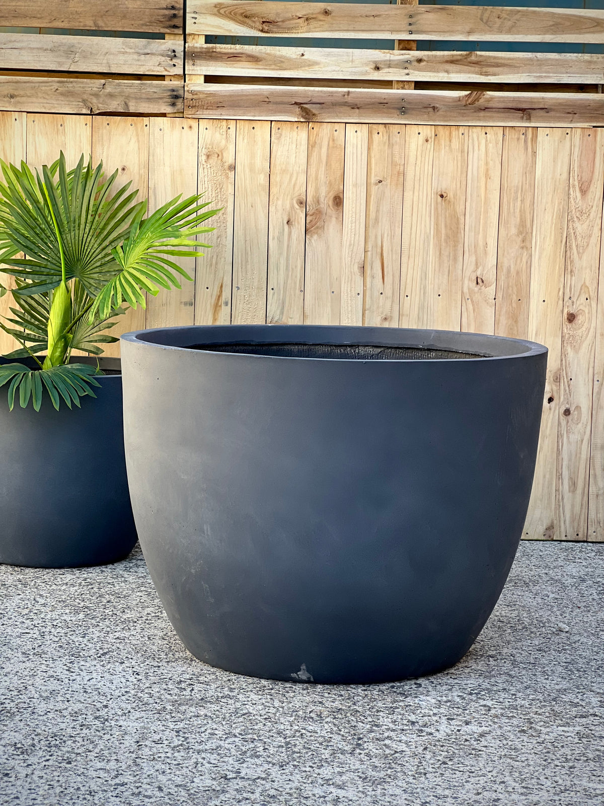 Base Low Pot group - assorted sizes smooth low lightweight pots