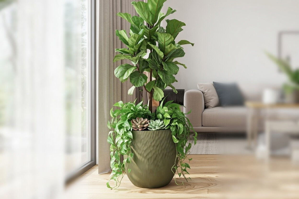 WEAVE BARREL Lightweight Fiberglass Composite Pots