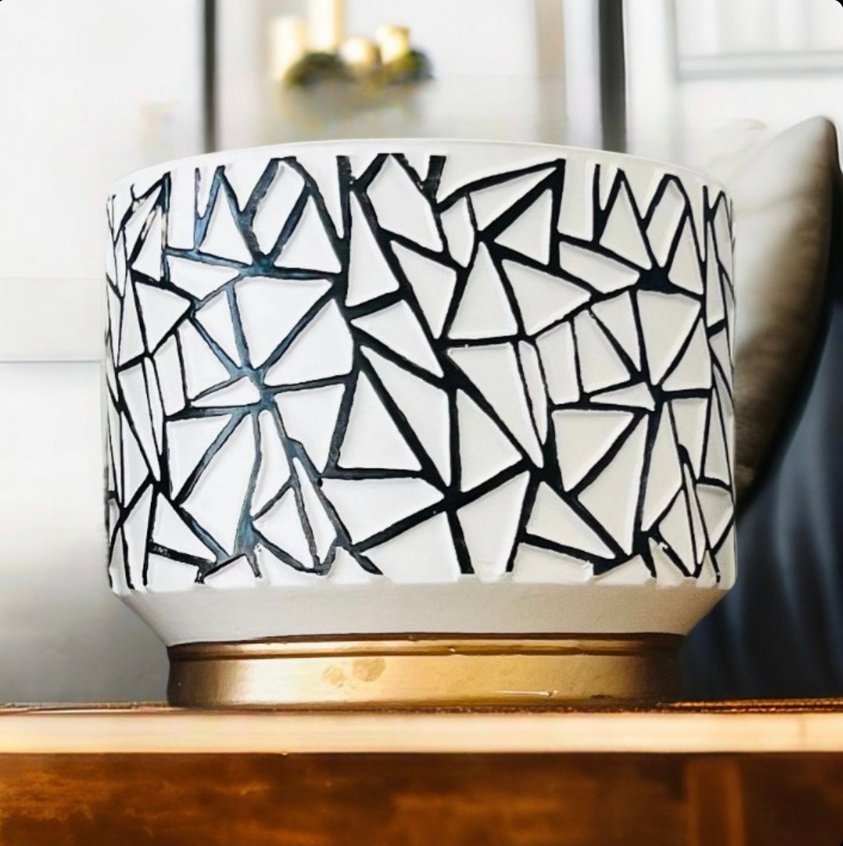 Geo Bowl CL-05 range - lightweight geometric bowl pots