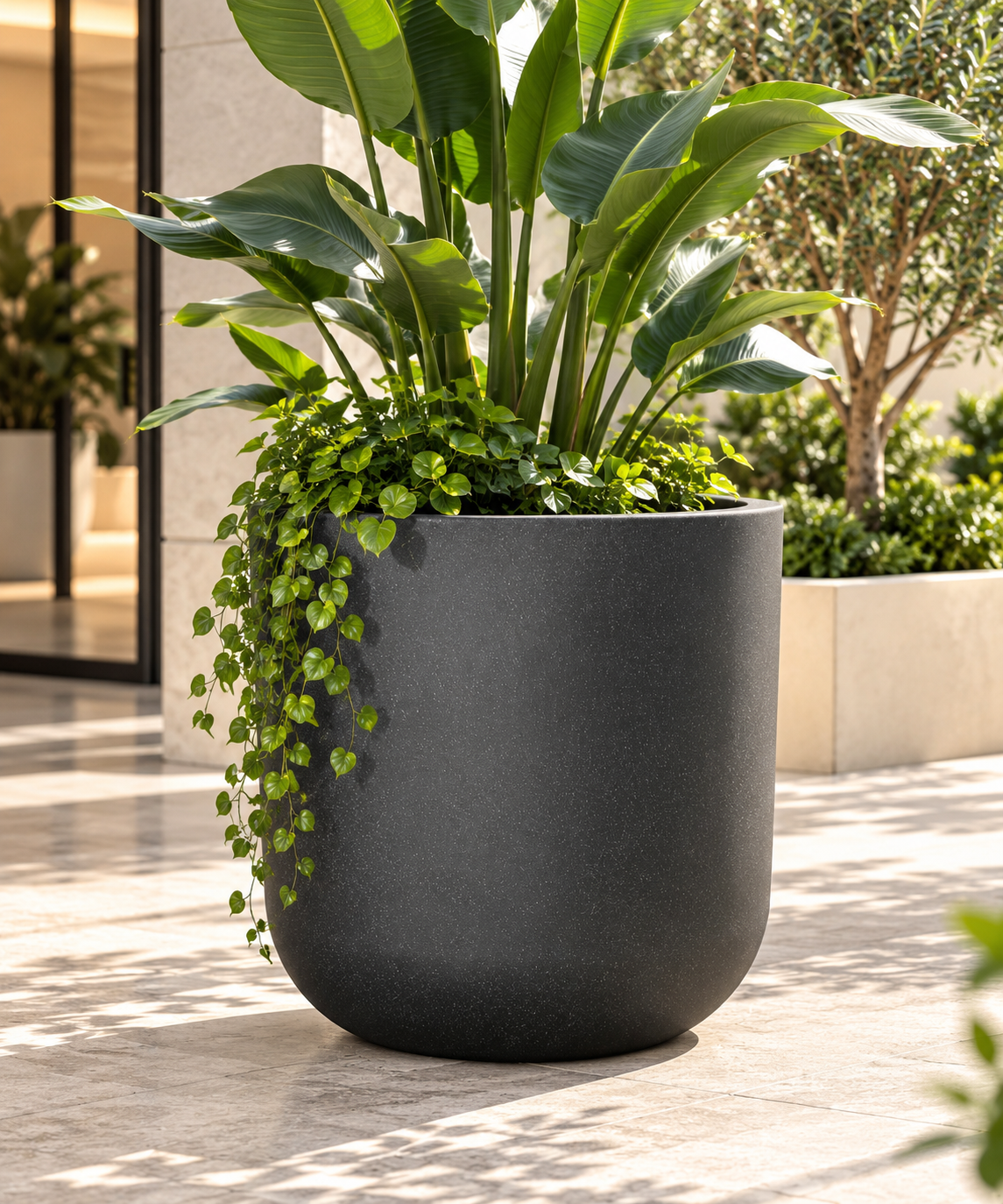 HUDSON Planter - Indoor and Outdoor Lightweight Pot