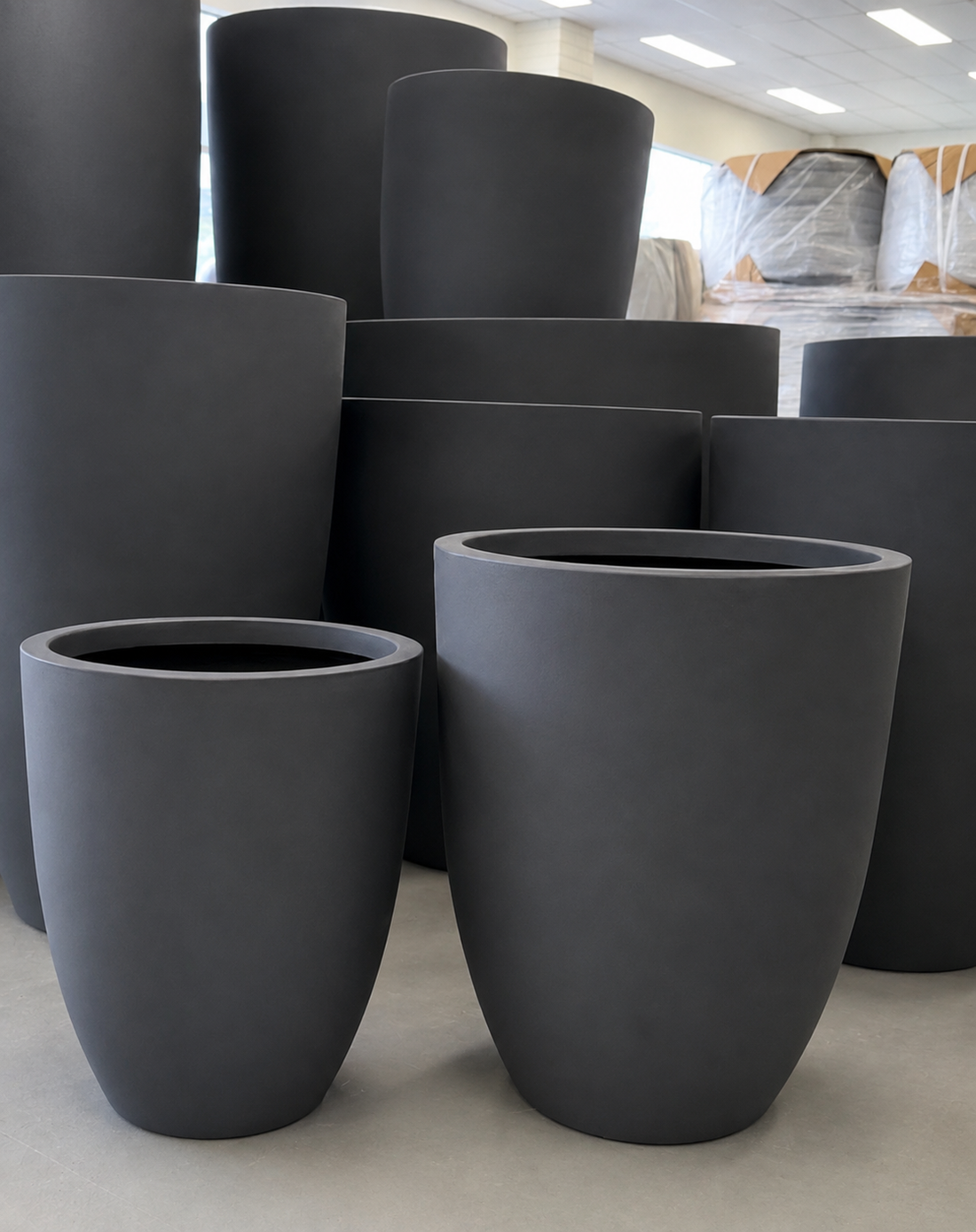 BASE TALL  - Indoor and Outdoor Tall Pot Smooth PR51
