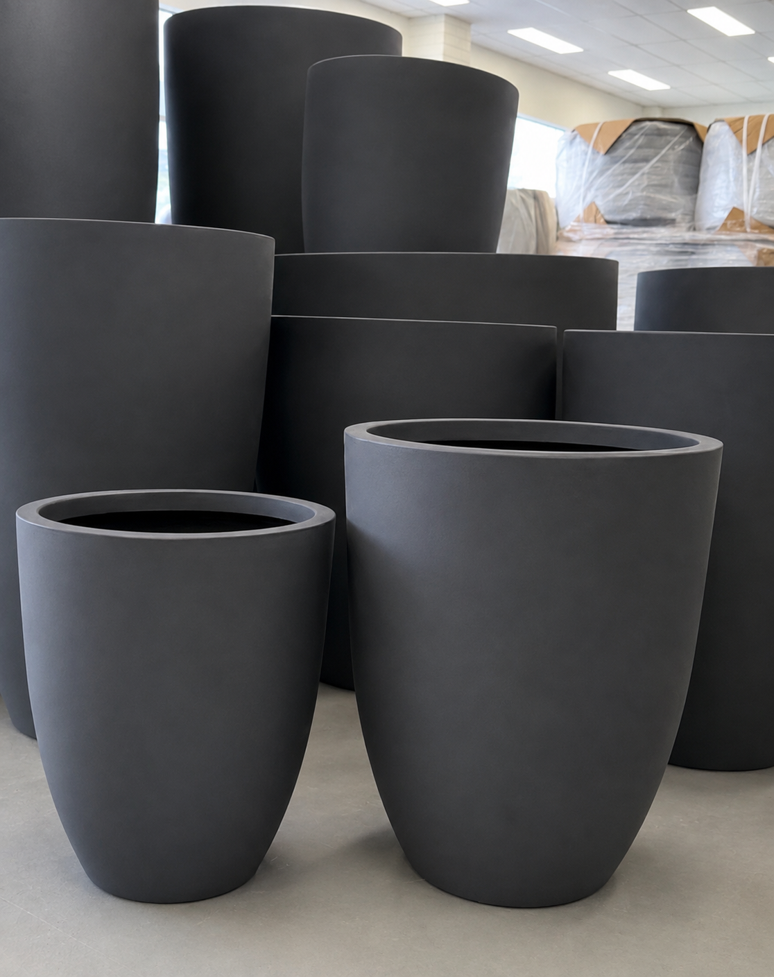 BASE TALL  - Indoor and Outdoor Tall Pot Smooth PR51