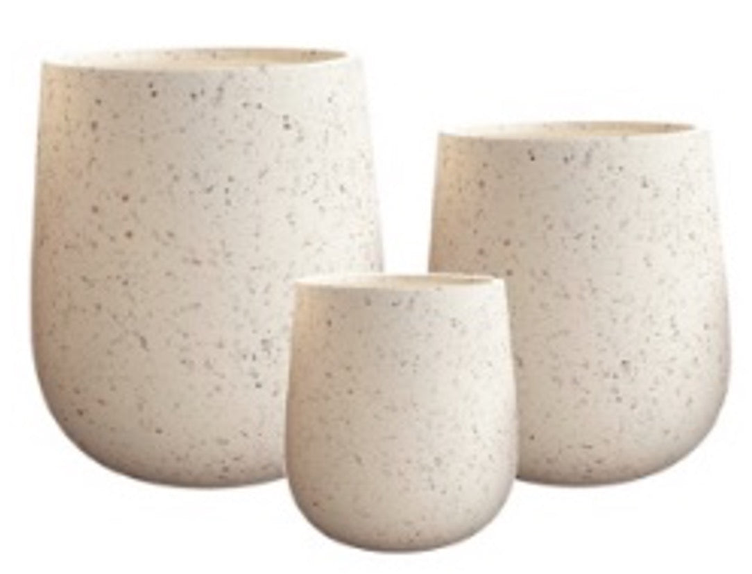 TERRAZZO DRUM PLANTER