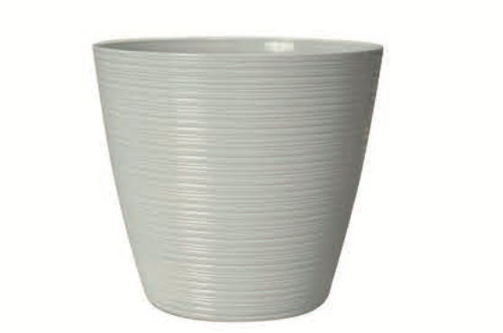 2001 - Pearl White Glaze - Lightweight Round Pot