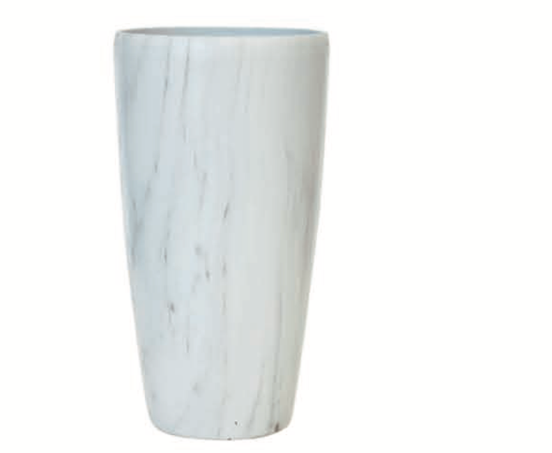 2003 Marble Tall Round Lightweight Pot